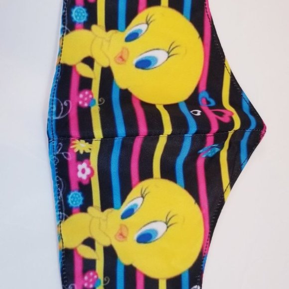 3x custom face mask Tweety canary bird wb cartoon - Picture 8 of 15